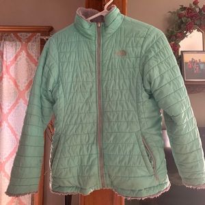 Girls Extra Large North Face winter coat.